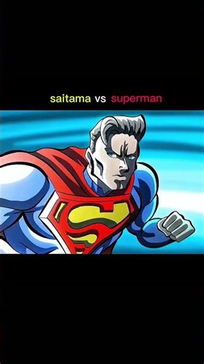 saitama vs superman #animation