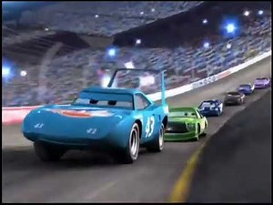 Cars (2006) - Lightning McQueen’s Tires Pop Full Screen