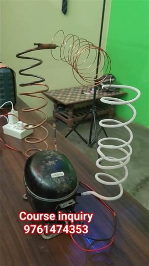 Mini fridge experiment! #viralvideo #highlights #fridgerepair