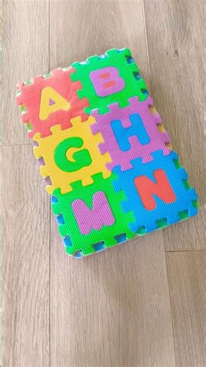 Letters and Numbers Eva Foam Puzzle Mat, Size Small #lettersandnumbers #evafoam #alphanumeric