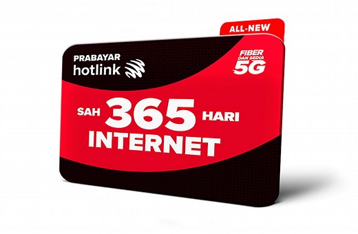 Hotlink Prepaid Internet 365 Offers Data Validity That Lasts All Year Long