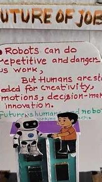 Robots and the future of jobs/robot/science project