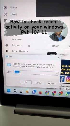How to check recent activity windows pc 10 / 11 | Windows activity history and your privacy