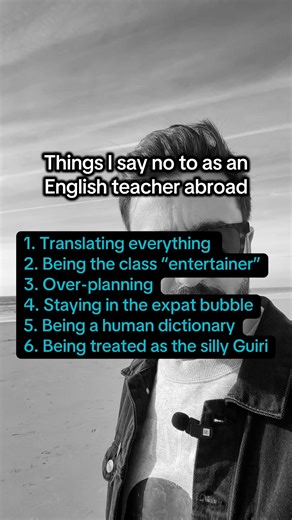 The most important word I learned as an English teacher abroad wasn’t in the local language… it was “NO.” 🚫👇 Moving abroad to teach is a dream, but if you don't set boundaries, you’ll burn out before the first term is over. After [X] years in Spain, here are the things I’ve officially stopped saying