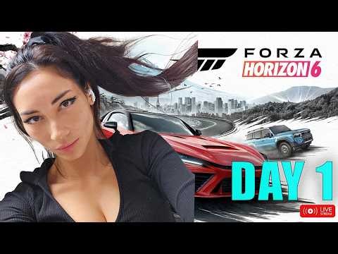 🔴 LIVE - ZARA - FORZA HORIZON 6 - Day 1