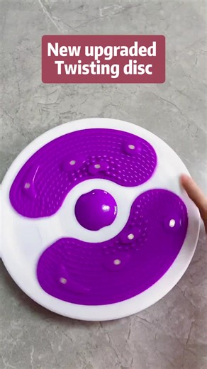Twisting disk abdominal trainer, not only the abdomen, the whole body can be trained to the#jusai #fitness #waisttrainer #waisttwisting #twister