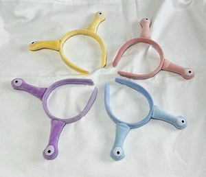 Pastel Alien Eye Headband: Plush Monster Animal Dress up Costume Ears - Etsy UK
