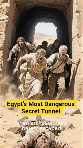 Egypt’s Most Dangerous Secret Tunnel #shortsfeed #shorts #historyshorts