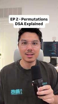 Ep. 2 | Permutations - Data structures and algorithms explained
