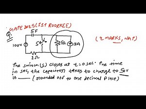 GATE PYQ Series #1 | Network Theory | Transient Analysis | EE | ECE