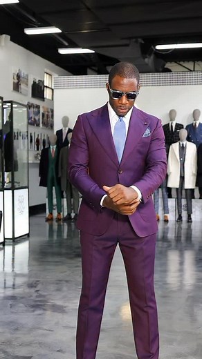 Plum single-breasted suit under a burgundy double-breasted cashmere overcoat. Morphing time. ❤️ #donmorphy #menswear #ny #dallas #la #style | Don Morphy