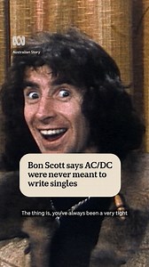 Bon Scott tells Molly Meldrum that AC/DC were never meant to be a band that made hit singles. "We're a road album band," the original singer said. This 1977 Countdown interview from the ABC Archives was uncovered during the #AustralianStory documentary exploring Scott's legacy. 📺Watch 'On The Brink': https://bit.ly/4raO67g #BonScott #ACDC | ABC Adelaide