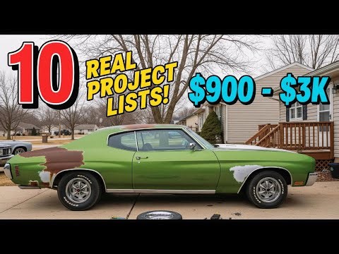 10 Affordable Project Cars Under $3,000 | The Honest Junk List