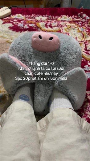 Túi sưởi ấm chân cho mùa đông