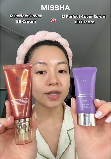 Missha M Perfect Cover BB Cream vs Serum BB Review