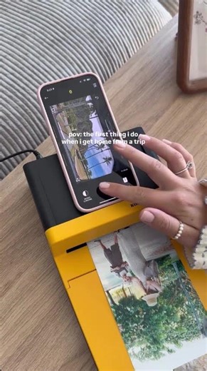 Print Photos Instantly with 4PASS Technology | Wireless Photo Printer #tech #duet