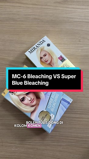 Siapa nih Mindie yang masih bingung sama perbedaan MC-6 bleaching sama Super Blue Bleaching🧐 Sini Minda bantu jawab🤩 #bleaching #miranda #mirandableaching