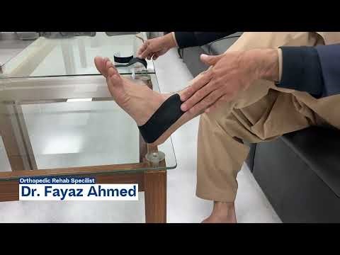 Immediate Treatment after Ankle Sprain in Urdu/Hindi