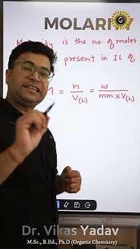 Molarity | Strength of Solution | Concentration of Solution | Binary Solutions | CBSE, ISC Board