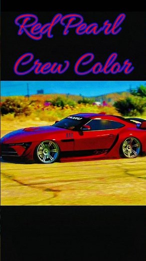 *2024* GTA 5: Spicing Up The Crew with a Custom Red Hue! (HEX CODE Inside)🔥👀