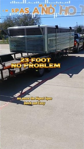 Swim Spa move without a struggle. The most efficient methods for loading andunloading Swim Spa.