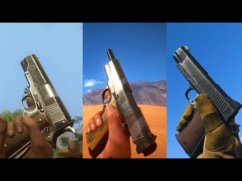 (HEADPHONE WARNING) M1911 / 1911 Reload Animations in 18 Different Games