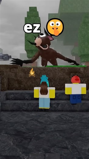 Roblox kid destroy monster deer 🤣🤣 #roblox #robloxgames #robloxedit