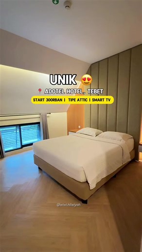 Rekomendasi hotel aesthetic dan unik di Tebet, Jakarta Selatan 😍 #hotelrayakankepulangan #NEXEntertainment #NexAdotelHotel #staycation #jaksel