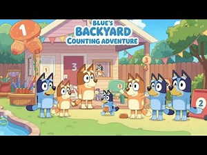 Bluey Learning Math and Counting