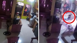 Watch the stove! Spark causes dramatic gas cylinder explosion