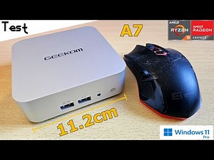 "Review" A mini PC POWERFUL enough to DO EVERYTHING 🤩 "GEEKOM A7"