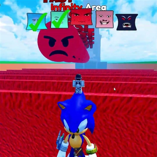 Sonic Vs Tsunamis 🥶#roblox