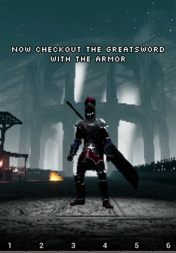 Exploring New Dual Swords and Armor in Dark Fantasy RPG