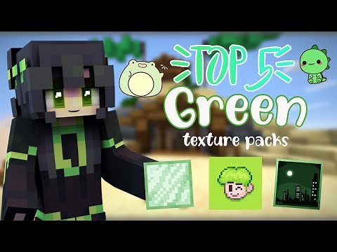 Top 5 Green Texture Packs for PVP (Minecraft)