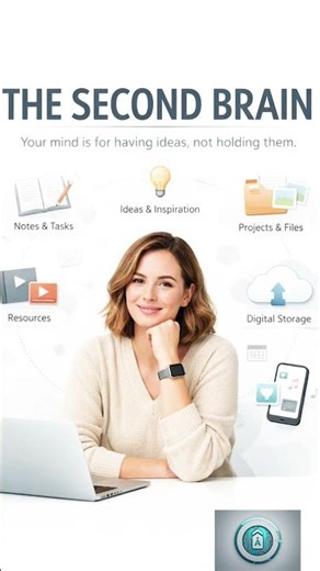 You don't have a memory problem, you have a storage problem. Get an #ai second brain. #mentalhealth