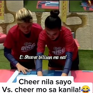 Cheer nila sa inyo Vs. cheer mo sa kanila! hahahaha #PBBCelebrityCollabEdition #highlight | Bambie Roxanne Corpus