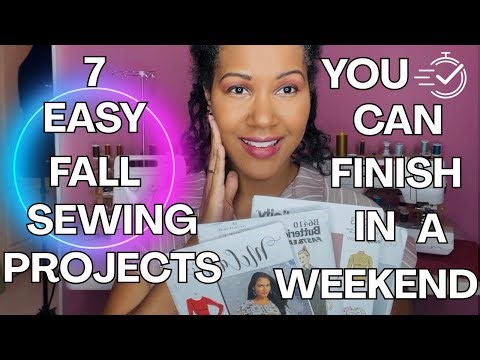 7 Easy Fall Sewing Projects You Can Finish in a Weekend