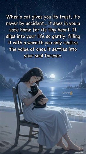 69K views · 3.3K reactions | Some tiny hearts don’t teach you love with words… but with a comforting gaze and a presence that calms your soul. And with every moment beside them, you realize life became much kinder the day that cat chose to be a part of you. ✨ #cat #kitten #kitty #catlover #dalmatian | Catzymix | Facebook