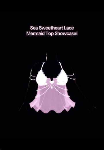 Sea Sweetheart Lace Mermaid Top (Rare) Showcase In-Depth to every toggle it has! Mermaid Shop Price: ~25k (approximate!) • #royalehigh #roblox #fyp #royalehightiktok #royalehighvideos