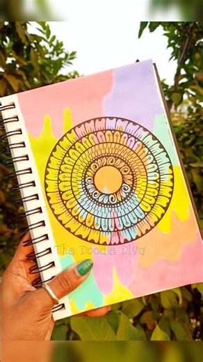 Mandala Meditation 😇 #shorts #mandala #meditation #relaxing