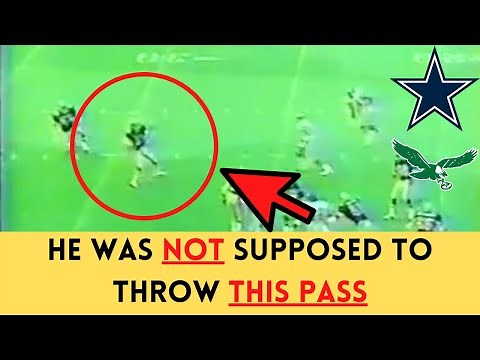 The GUTSIEST Throw of Danny White's Career | Cowboys @ Eagles (1983)