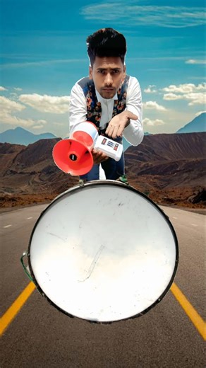megaphone horn and Steel drum unboxing 📢🥁
