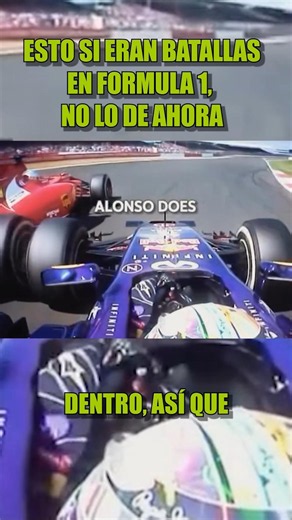 "He's pushing me off the track!" The day Vettel lost his cool with Alonso 💥