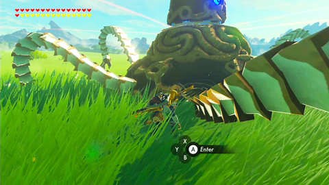 How To Pilot A Guardian In Zelda: Breath Of The Wild