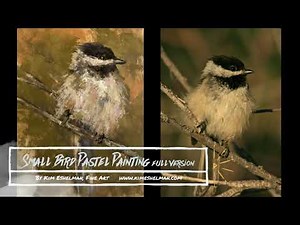 How to paint a bird in pastel: A Painterly Approach to Pastel with Kim Eshelman