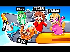 Throwing MY CRAZY FAN GIRLS Off A Plane... (Party Animals)