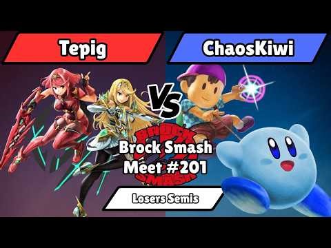 BSM 201 - Tepig (Pyra & Mythra) & ChaosKiwi (Kirby, Ness) - Losers Semis