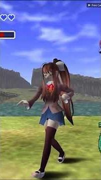 Playas Monika (DDLC) By Fähn - Modloader64 #shorts