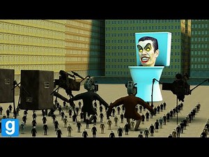 Gmod: Skibidi Toilets – Cameramen VS Skibidi Toilet GMAN █ Garry's Mod █