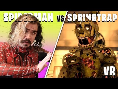 SPRINGTRAP VS SPIDER-MAN VR